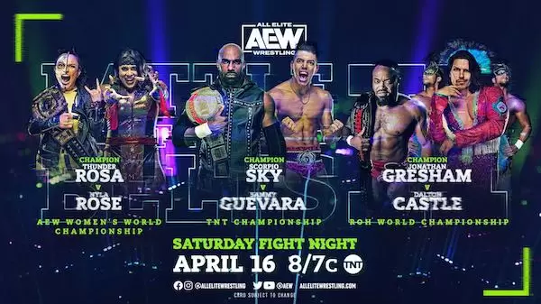 Watch Wrestling AEW Battle of The Belts II 4/16/22