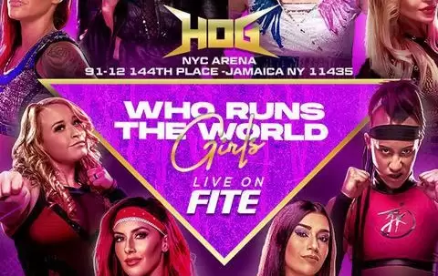 Watch Wrestling House of Glory Who Run The World Girls 1/28/22