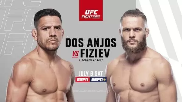 Watch Wrestling UFC Fight Night Vegas 58: Dos Anjos vs. Fiziev 7/9/22