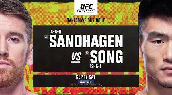 Watch Wrestling UFC Fight Night Vegas 60: Sandhagen vs. Yadong 9/17/22