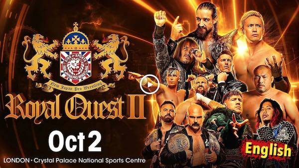 Watch Wrestling NJPW Royal Quest II Day 2 10/2/22