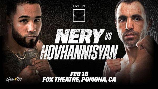 Watch Wrestling Dazn Boxing: Nery vs. Hovhannisyan 2/18/23