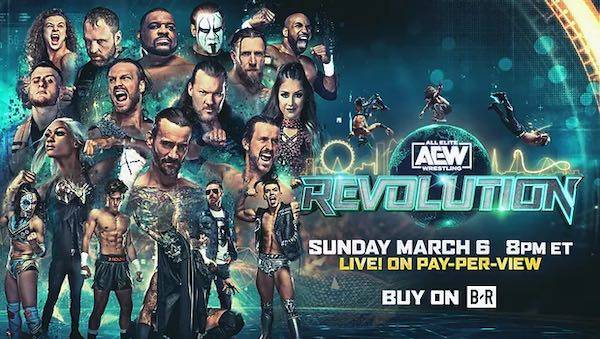 Watch Wrestling AEW Revolution 2023 3/5/2023 Livestream PPV Online
