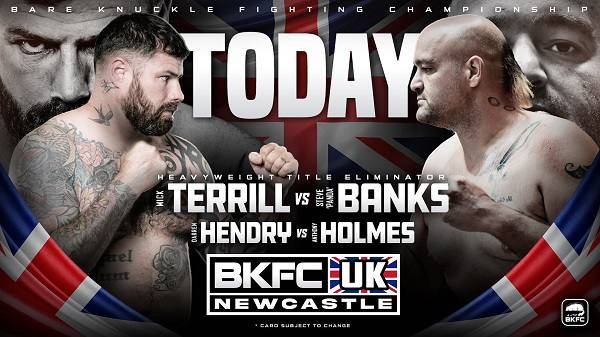 Watch Wrestling BKFC UK Newcastle: Terrill vs. Banks 11/26/22