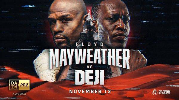 Watch Wrestling Floyd Mayweather Jr. vs. Deji 11/13/22