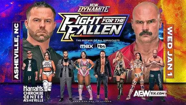 Watch Wrestling AEW Dynamite Live: Fight for the Fallen 1/1/25 1st January 2025
