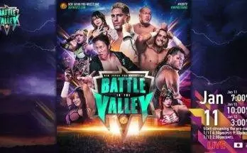 Watch Wrestling NJPW Battle In The Valley 2025 Live 1/12/25 12th January 2025