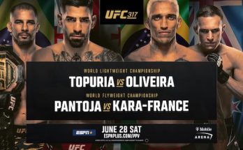 Watch Wrestling UFC 317: Topuria vs Oliveira PPV 6/28/25 28th June 2025 Live Online